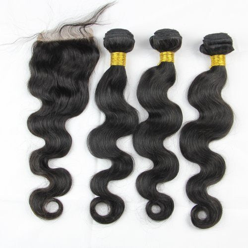 BRAZILIAN / HAIR WITH CLOSURE